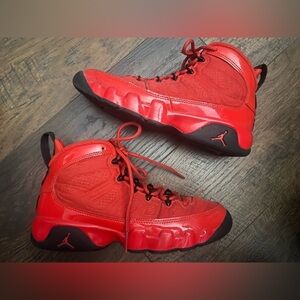 Nike Jordan Youth Air 9 Retro Chile Red Size 4